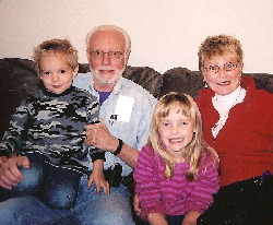 Camo & Alee with G'ma & G'pa